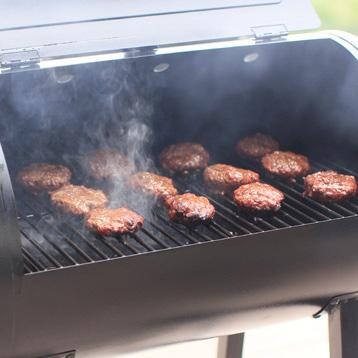 Pit Boss - 71340 - 340 Sq. Inch Wood Pellet Grill - Burgers thumbnail