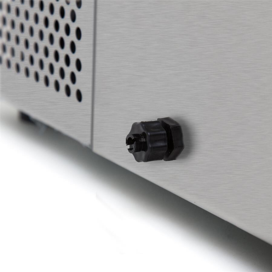 Whynter Portable Ice Maker Stainless Steel Side: Knob View thumbnail