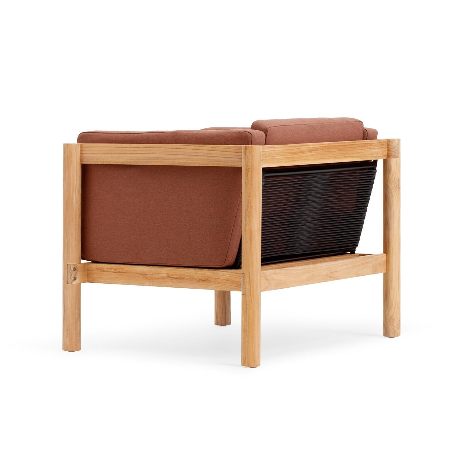 Neighbor CHAIR1 - RU Chair W/ Sunbrella Cushion Arms - Rear View thumbnail