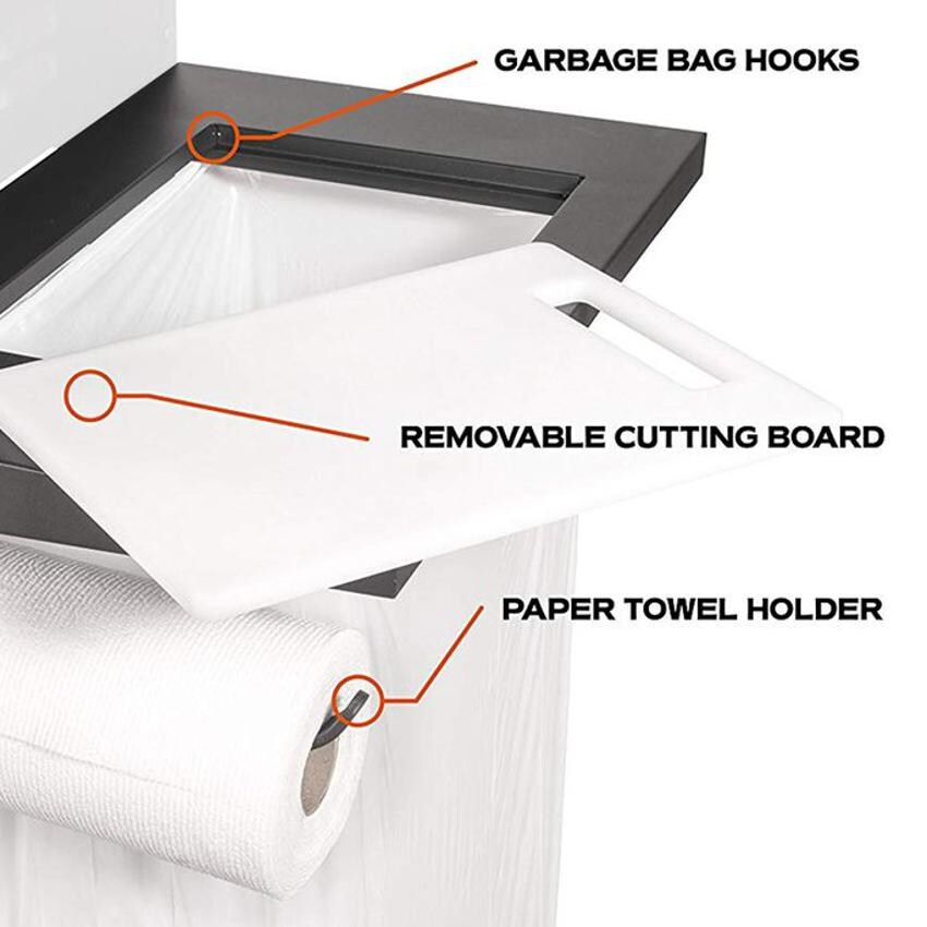 Blackstone - 5012 - Accessory Side Shelf For 36-Inch Griddles - Labeled thumbnail