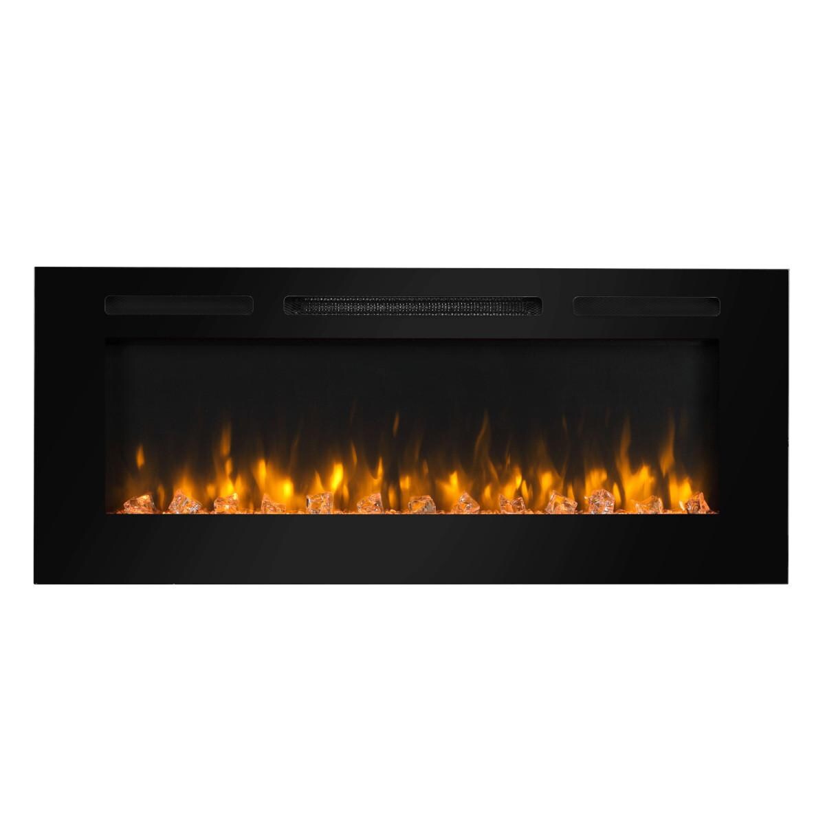 Dynasty DY-BTW48 Harmony Series 48-Inch Built-In Electric Fireplace - Orange Flame thumbnail