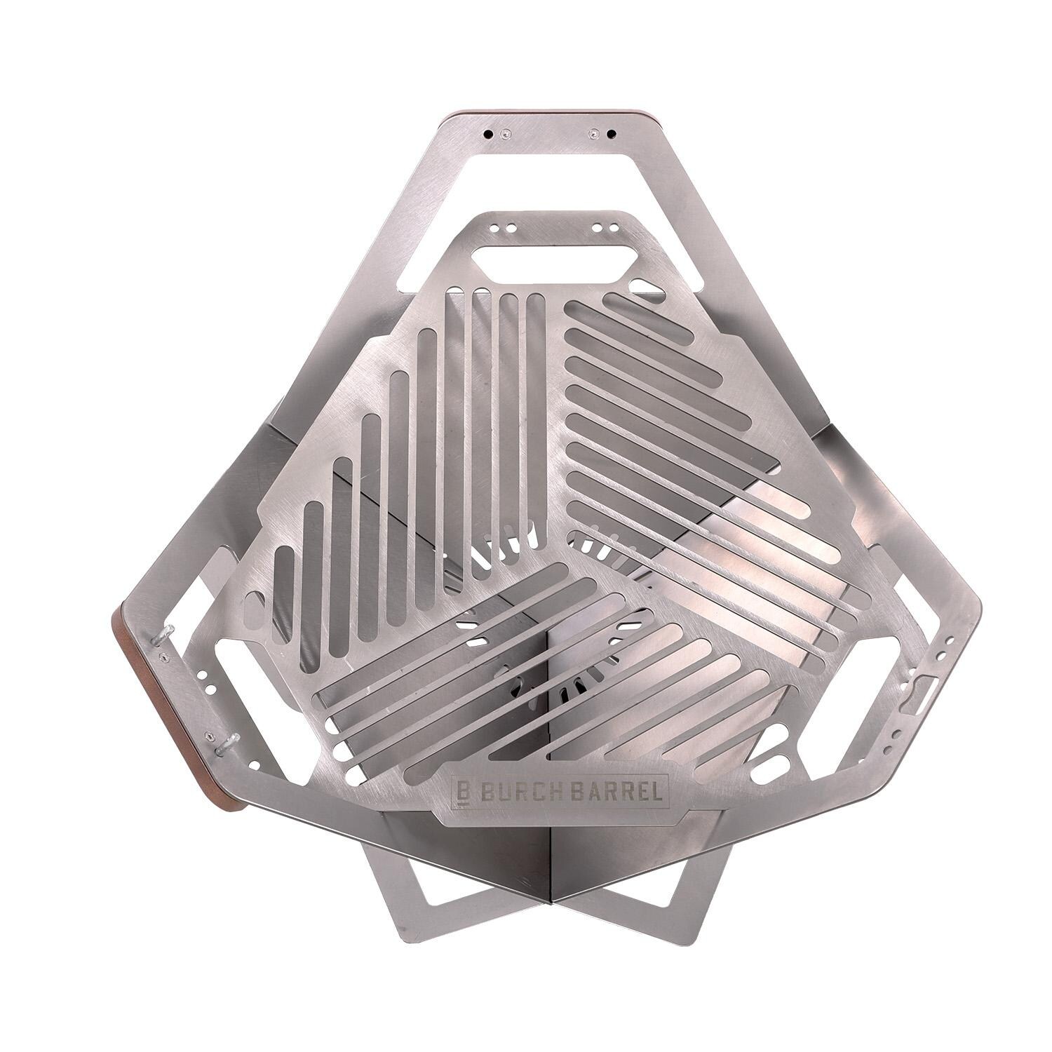 Burch Barrel FP-SS Flat Packer Grill - Fully Assembled thumbnail