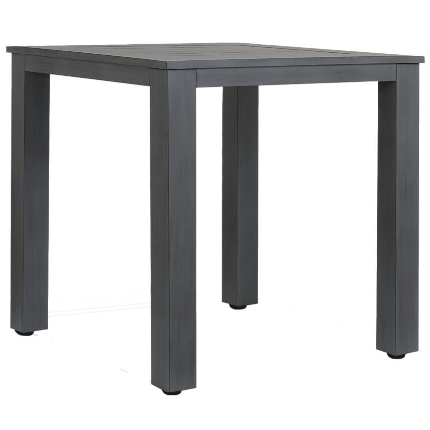 Redondo 40 Inch Square Aluminum Patio Bar Table By Sunset West thumbnail