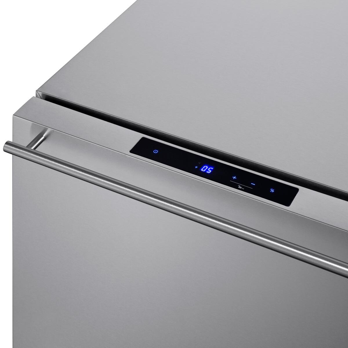 Summit ADFD243CSS 24-Inch 3.7 Cu. Ft. 2-Drawer All-Freezer - SS Door & Handle - Digital Thermostat thumbnail