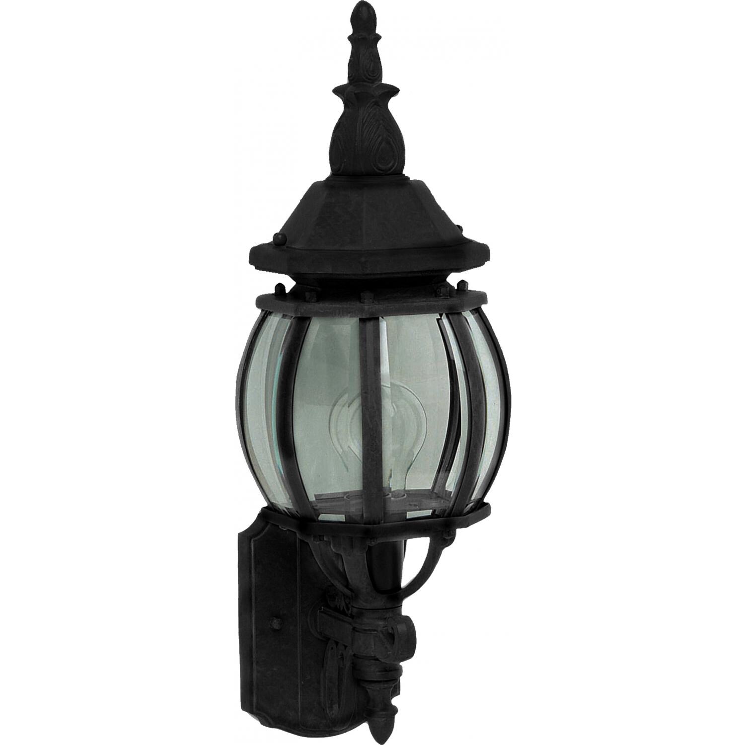 Maxim Crown Hill One Light 18-Inch Outdoor Wall Light - Black - 1032BK