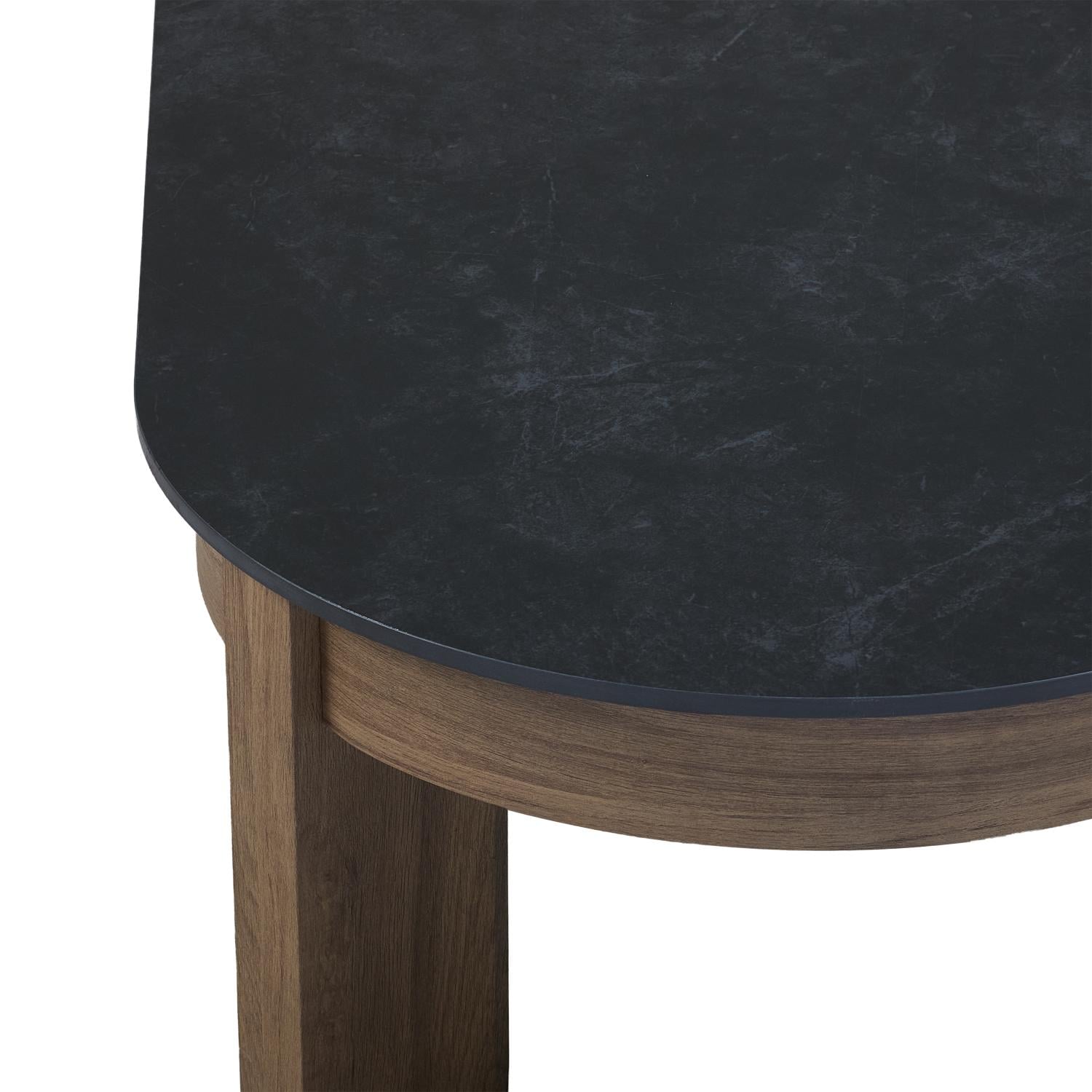 Heritage 25-in Aluminum Coffee Table in Beechwood by Lakeview Outdoor Designs - Detail thumbnail