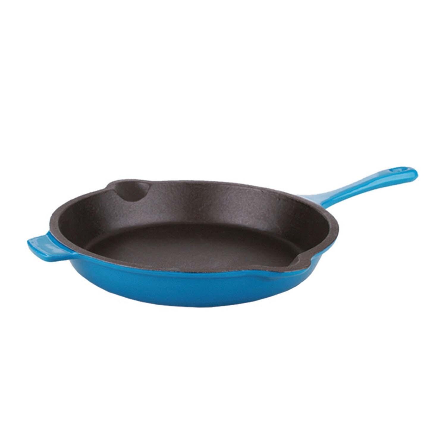 BergHOFF 10-in Neo Cast Iron Fry Pan - Blue