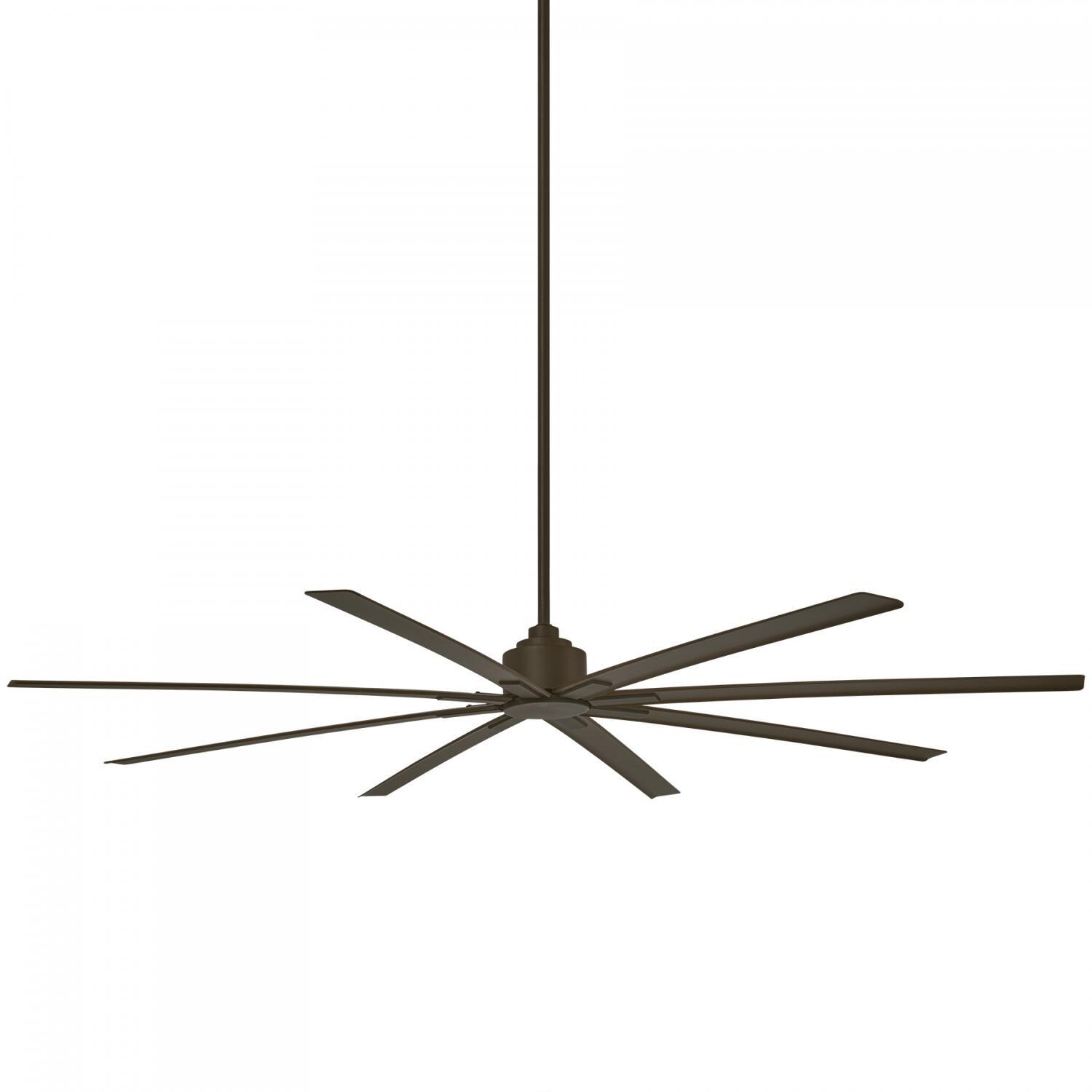 Minka-Aire Xtreme H2O 84-Inch 8-Blade Ceiling Fan in Oil Rubbed Bronze Finish W/ Oil Rubbed Bronze Blades - F896-84-ORB