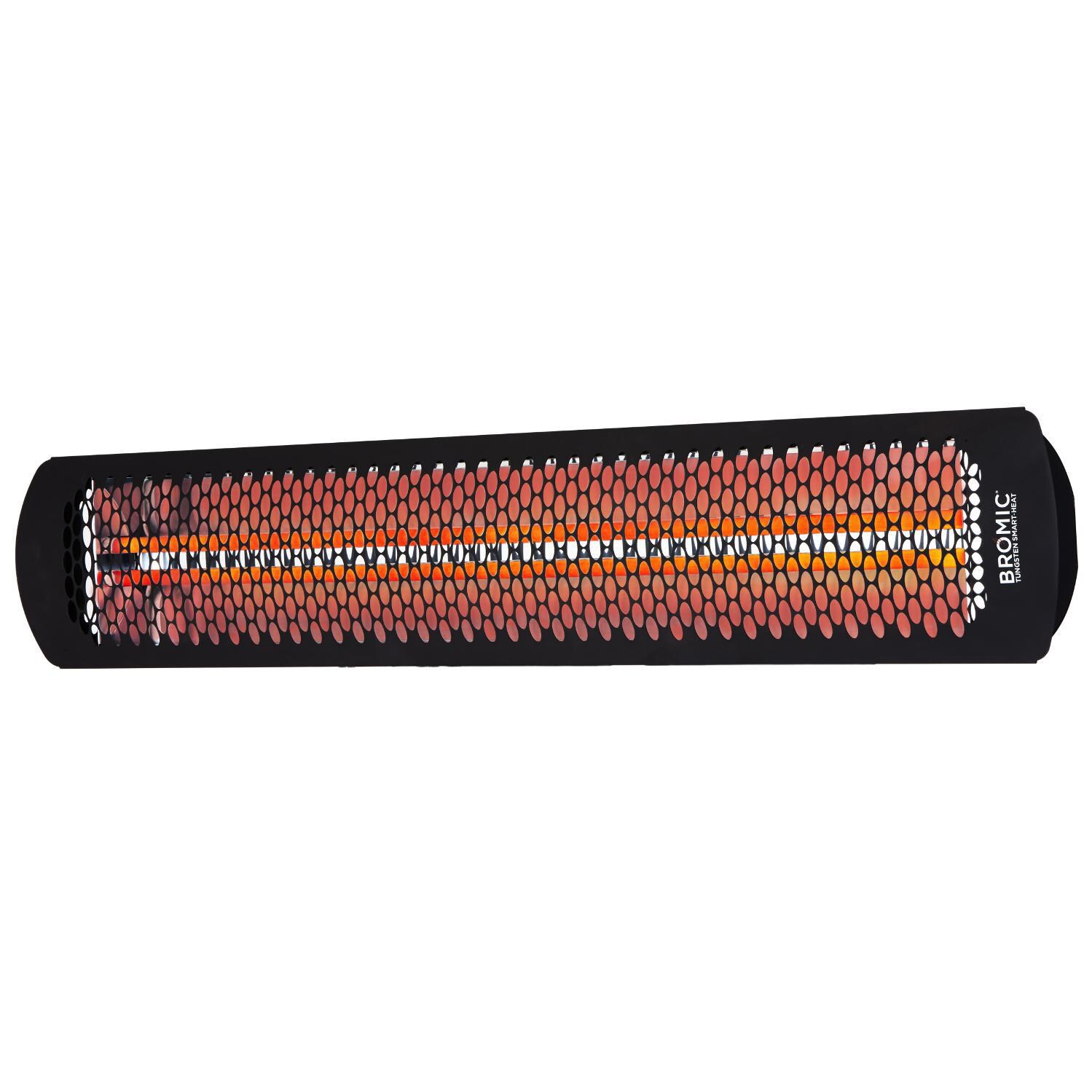 Bromic Heating Tungsten Smart Heat 56 Inch 6000w Dual Element 277v Electric Infrared Patio Heater Black Bh0420033 277 Bbqguys