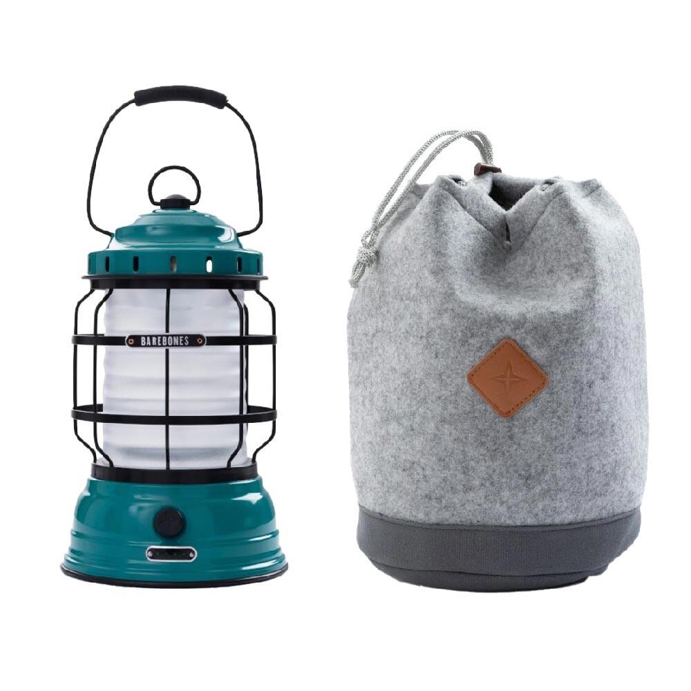 Barebones Living Forest Lantern Bundle - Teal