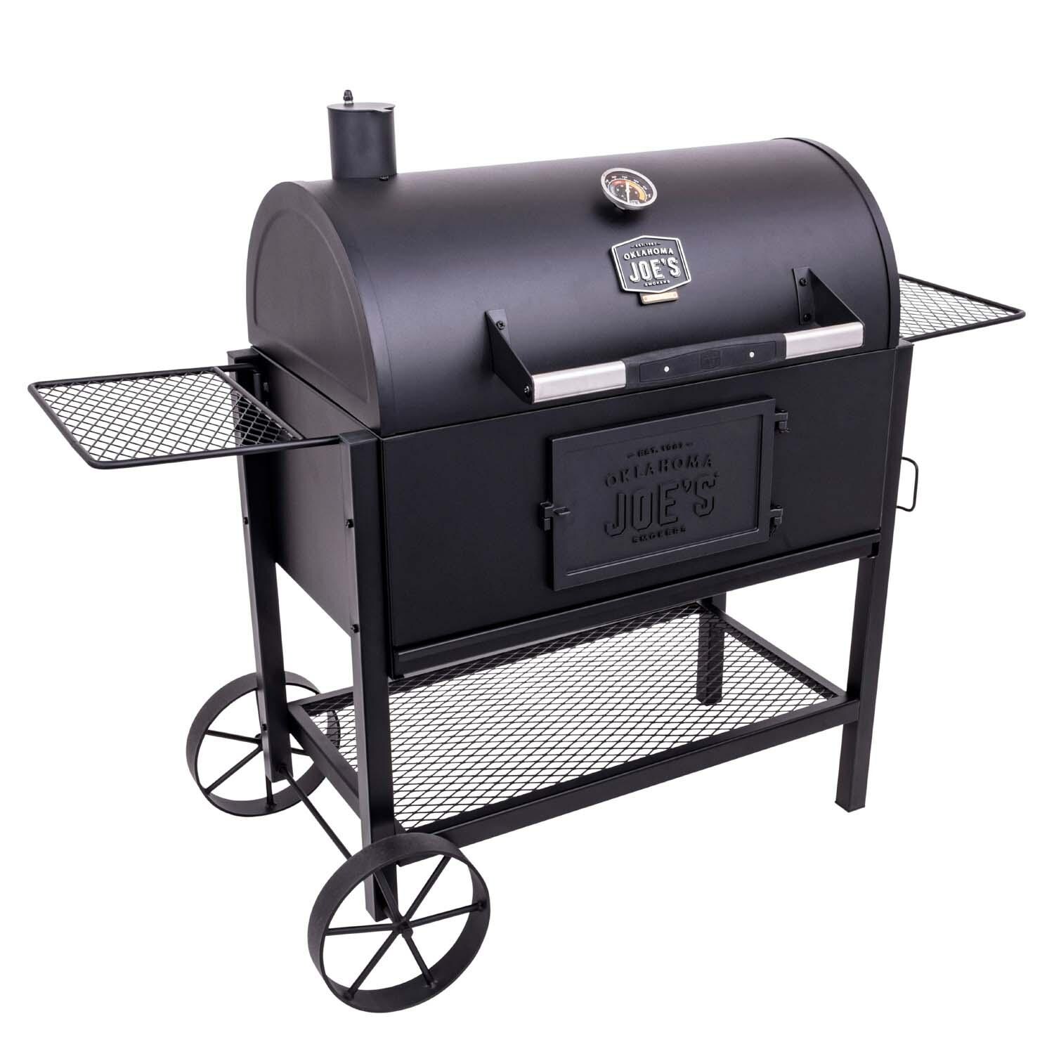 Oklahoma Joe's 19302087 Judge Charcoal Grill - Left Angled - White Background thumbnail
