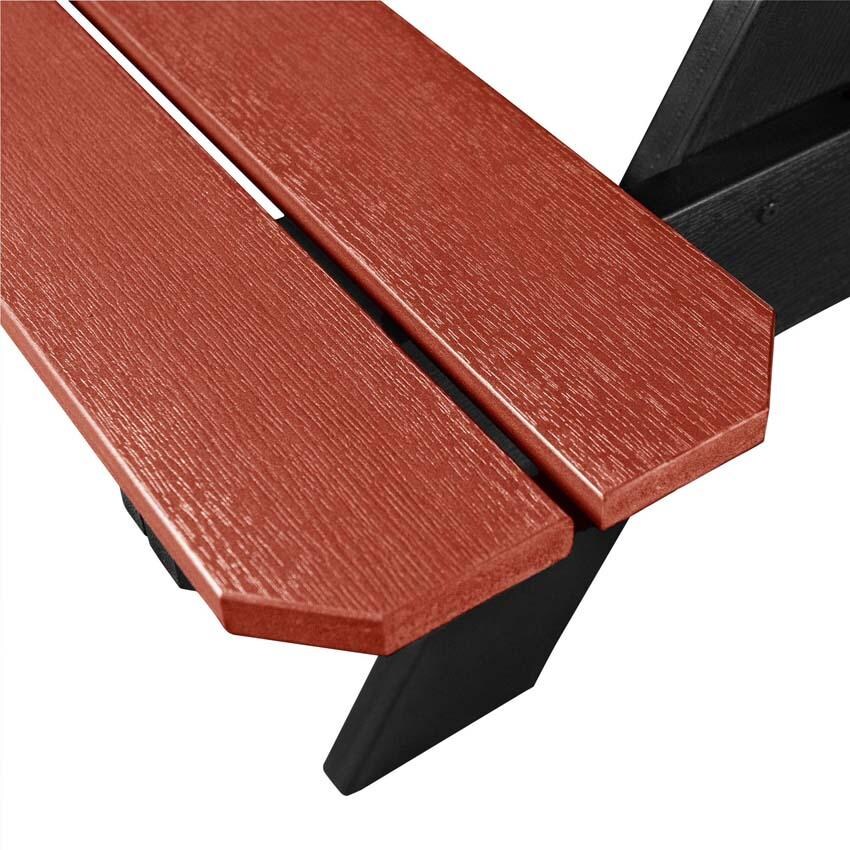 Lookwood 71 Inch Jasper Polyresin Picnic Table By Lakeview Outdoor Designs - Bench - Detail thumbnail