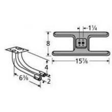 Cast Iron H Twin, Centered, 1.25 Inch Offset Burner 20502-71202 image