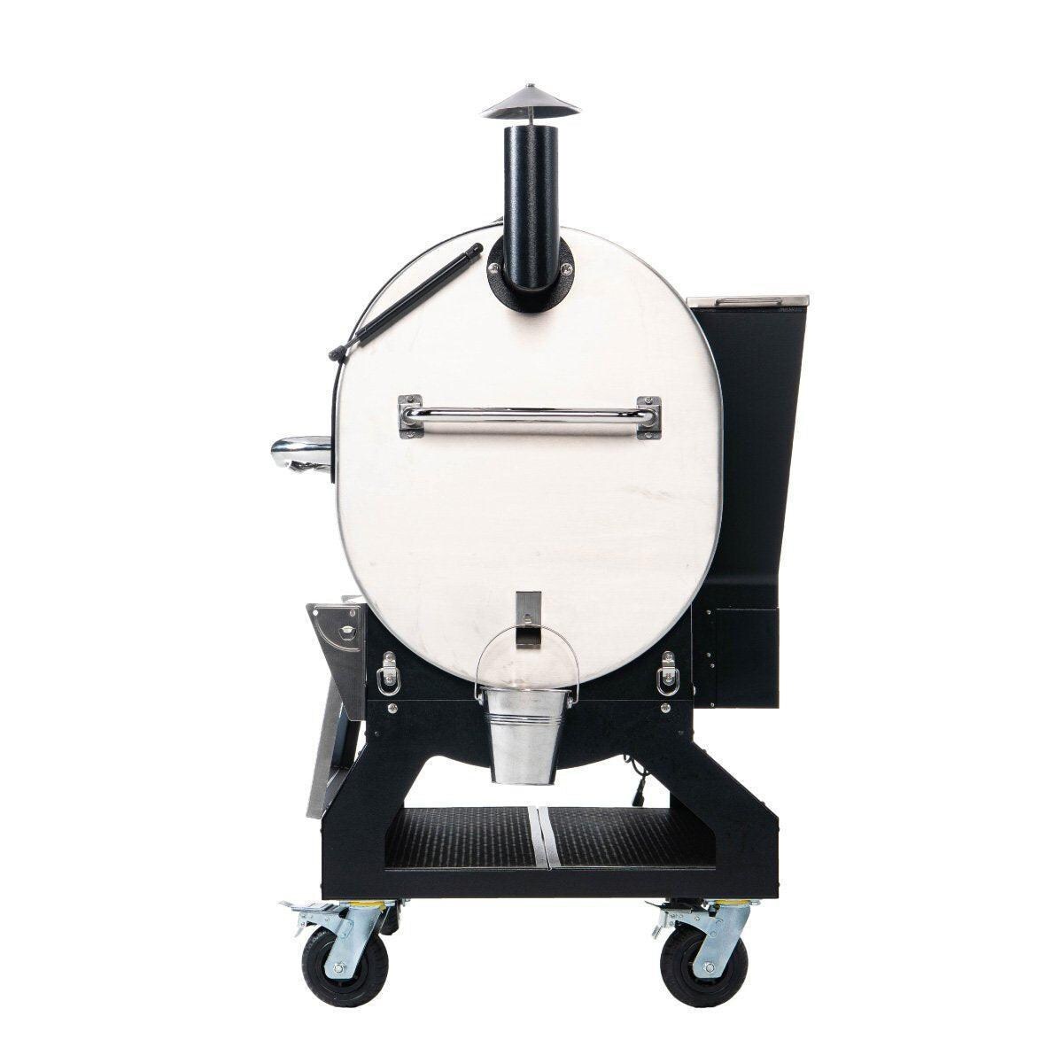 recteq RT-2500 BFG Wood Pellet Grill - Side View - White Background thumbnail