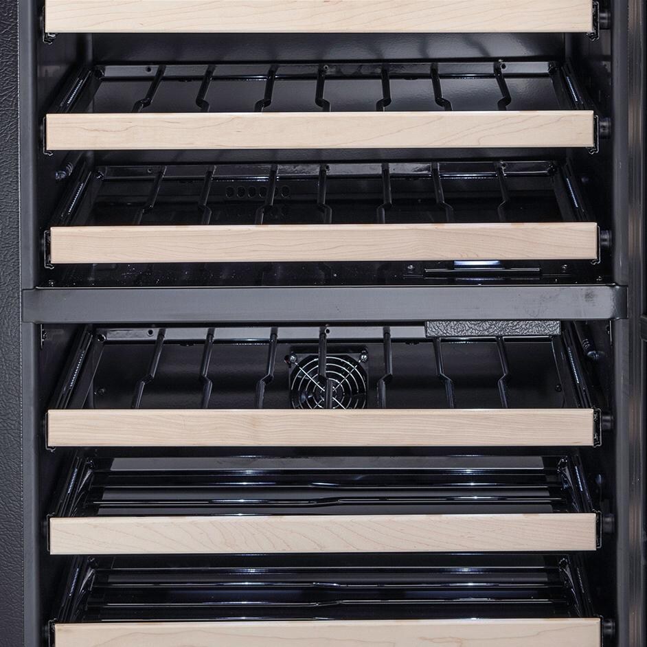 Viking 24-Inch 45 Bottle Left Hinge Built-In / Freestanding Wine Cellar - Interior Detail thumbnail