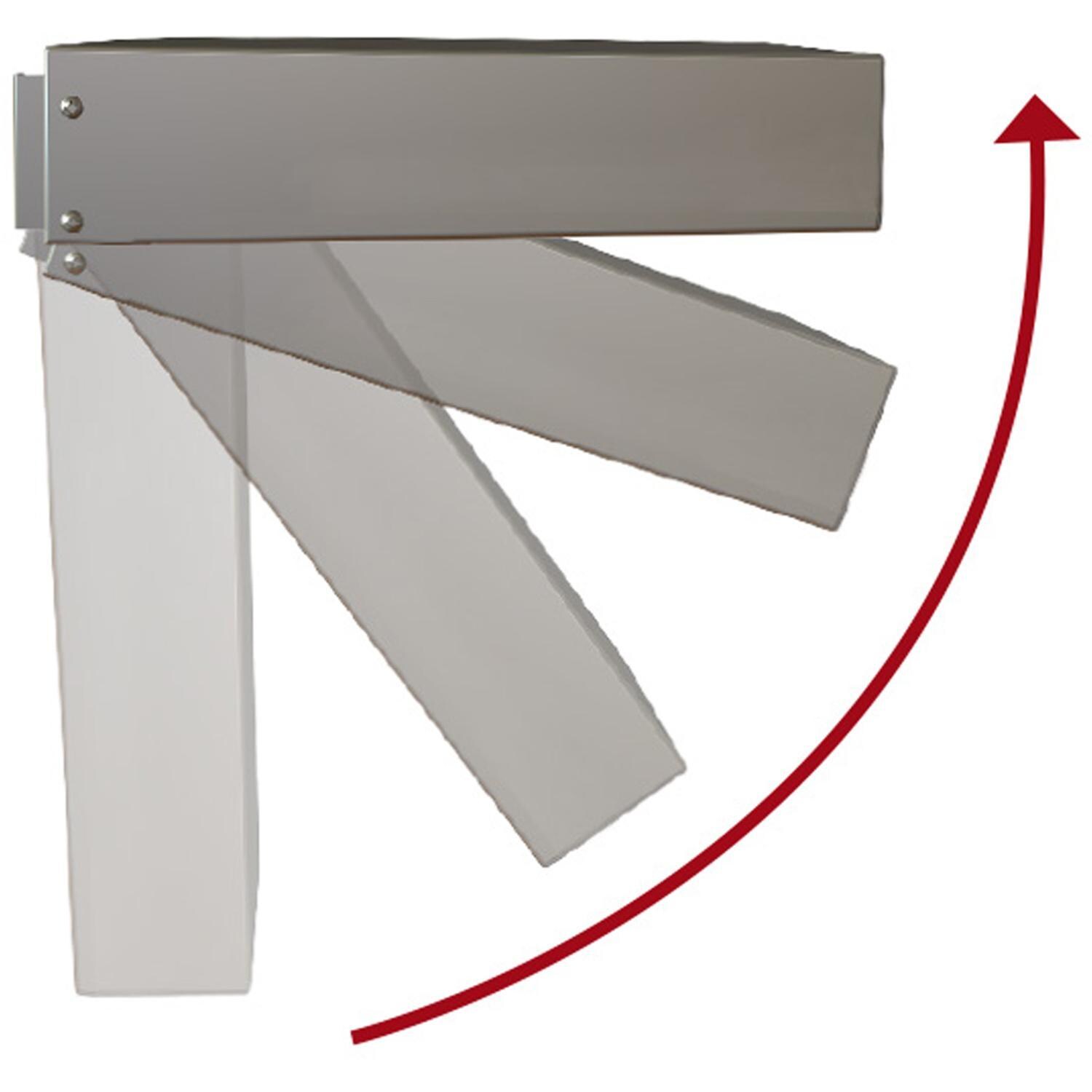 Charmglow CHRM40PM-N PatioPro Natural Gas Grill w/ Patio Post - Black - Folding Shelves - White Background thumbnail