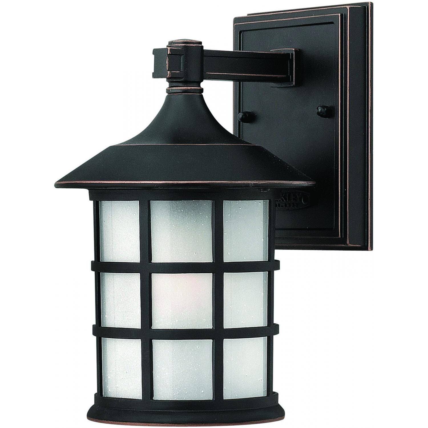 Hinkley Lighting Freeport One Light 9-Inch Outdoor Wall Light - Olde Penny - 1800OP