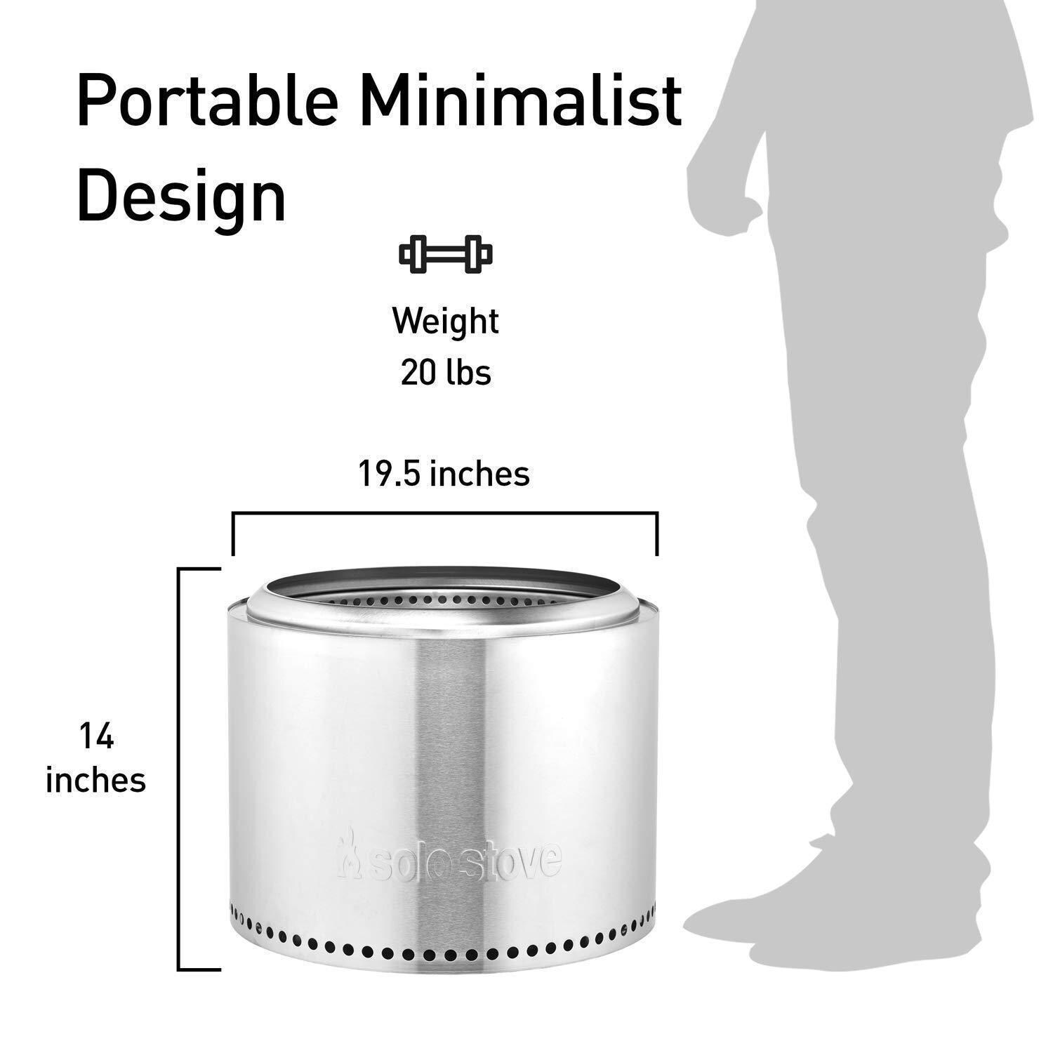 Solo Stove SSBON-2.0 Bonfire 2.0 - Portable Minimalist Design thumbnail
