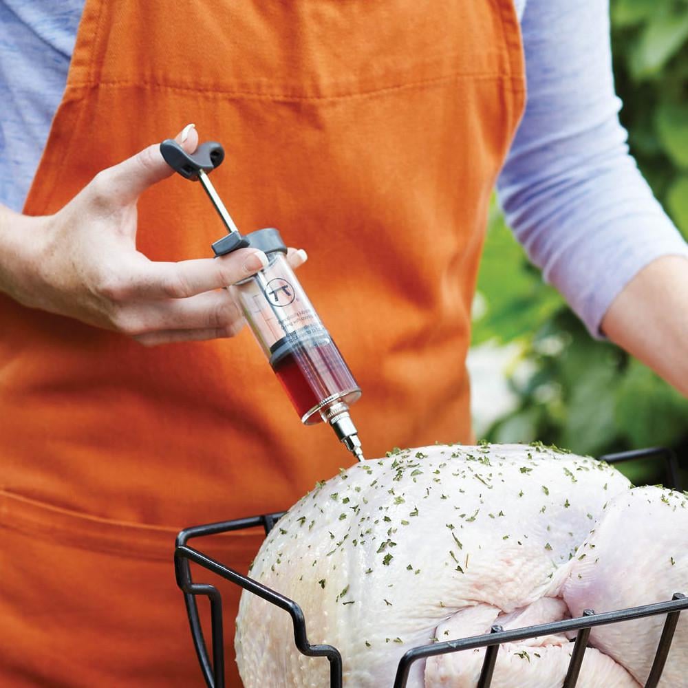 Outset Marinade Meat Injector With Removable Stainless Steel Needle thumbnail