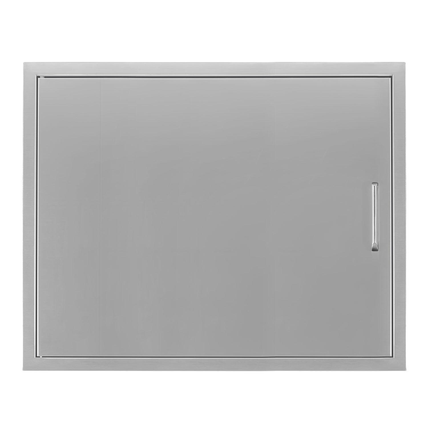 Wildfire WFHSD2720-SS 27 x 20 304 SS Horizontal Single Access Door - Display - White Background thumbnail