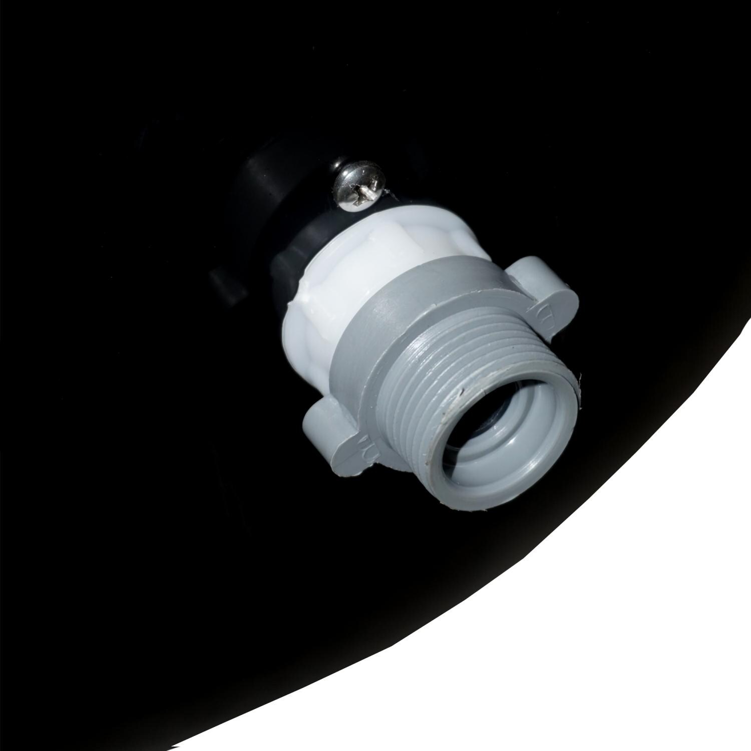 Joape Cassino 737 Wall Mount Misting Fan - Black - Wall Mount Fan Hose Hook-up thumbnail