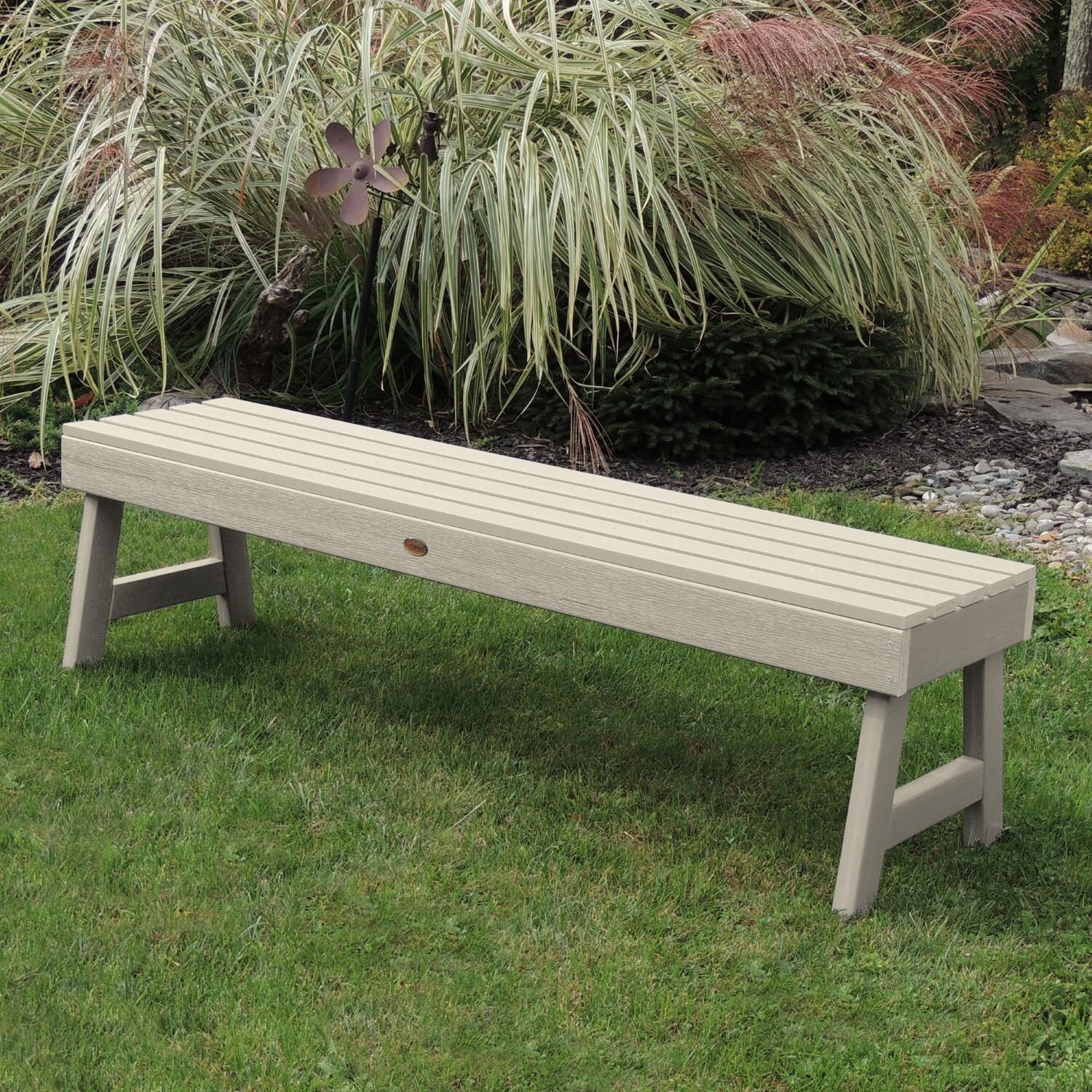 Lakeview Elm Pointe 5-Foot Picnic Bench - Whitewash