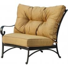 Darlee Santa Anita Cast Aluminum Patio Sectional Chair - Left Facing