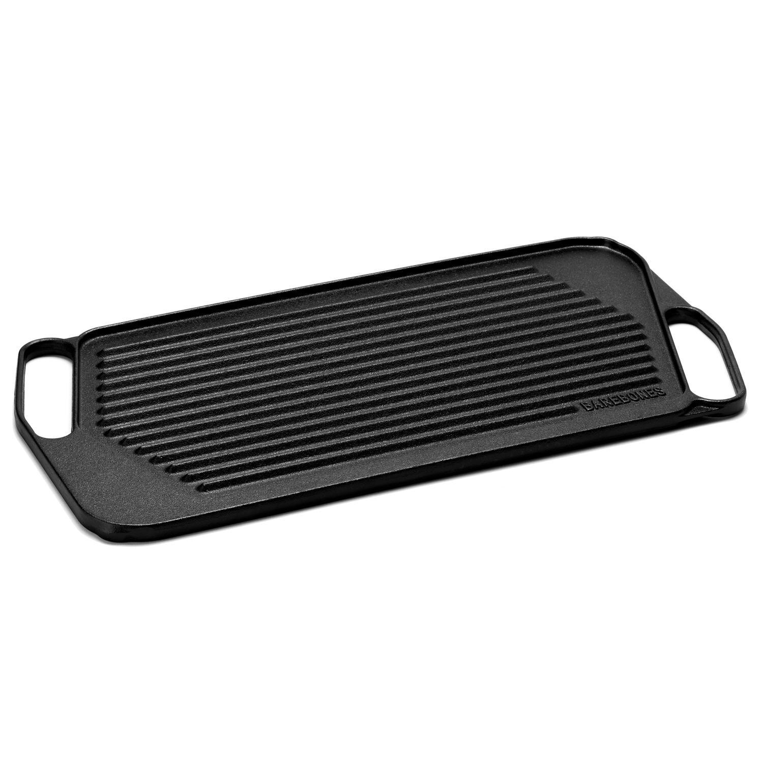 Barebones Living CKW-313 Reversible Cast Iron Griddle - White Background thumbnail
