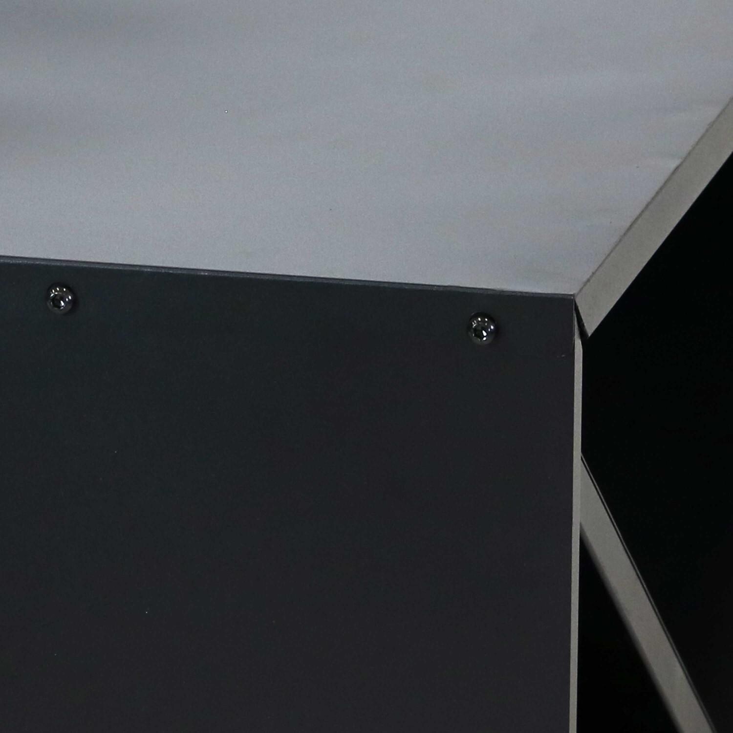 Ultimate Patio SC-RCM-866 Triple Triangle Steel Firewood Log Rack - 41-Inch - Base & Hardware thumbnail