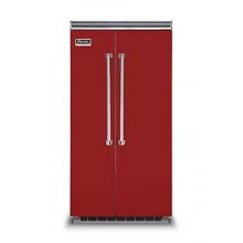 Viking Professional 5 Series 42-Inch 25.32 Cu. Ft. Built-In Side-By-Side Refrigerator/Freezer - Apple Red - VCSB5423AR image