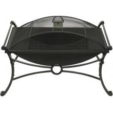 Dagan Industries 28-Inch Rectangular Portable Wood Burning Fire Pit image