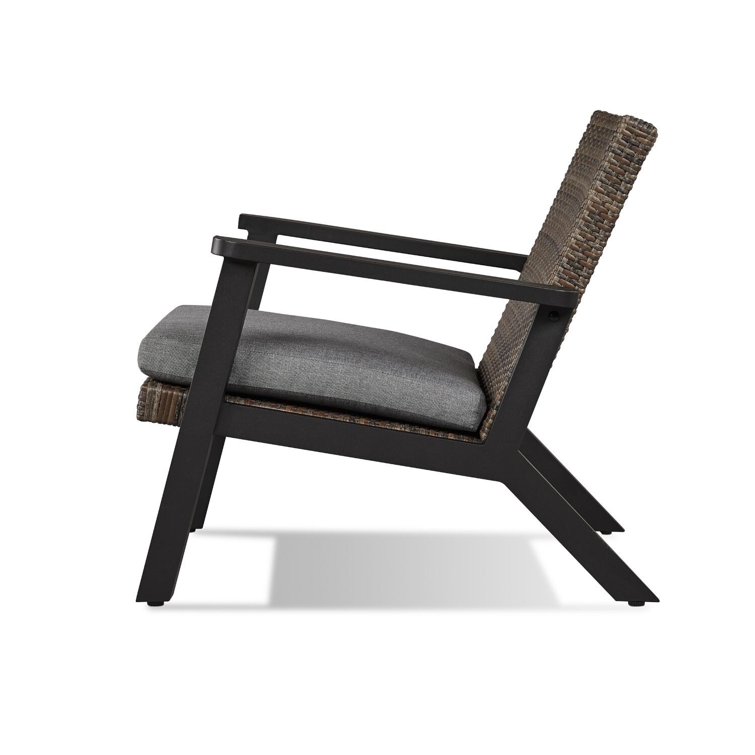 Lakeview Grand Lake 2 Piece Aluminum Chair Set - Side View thumbnail