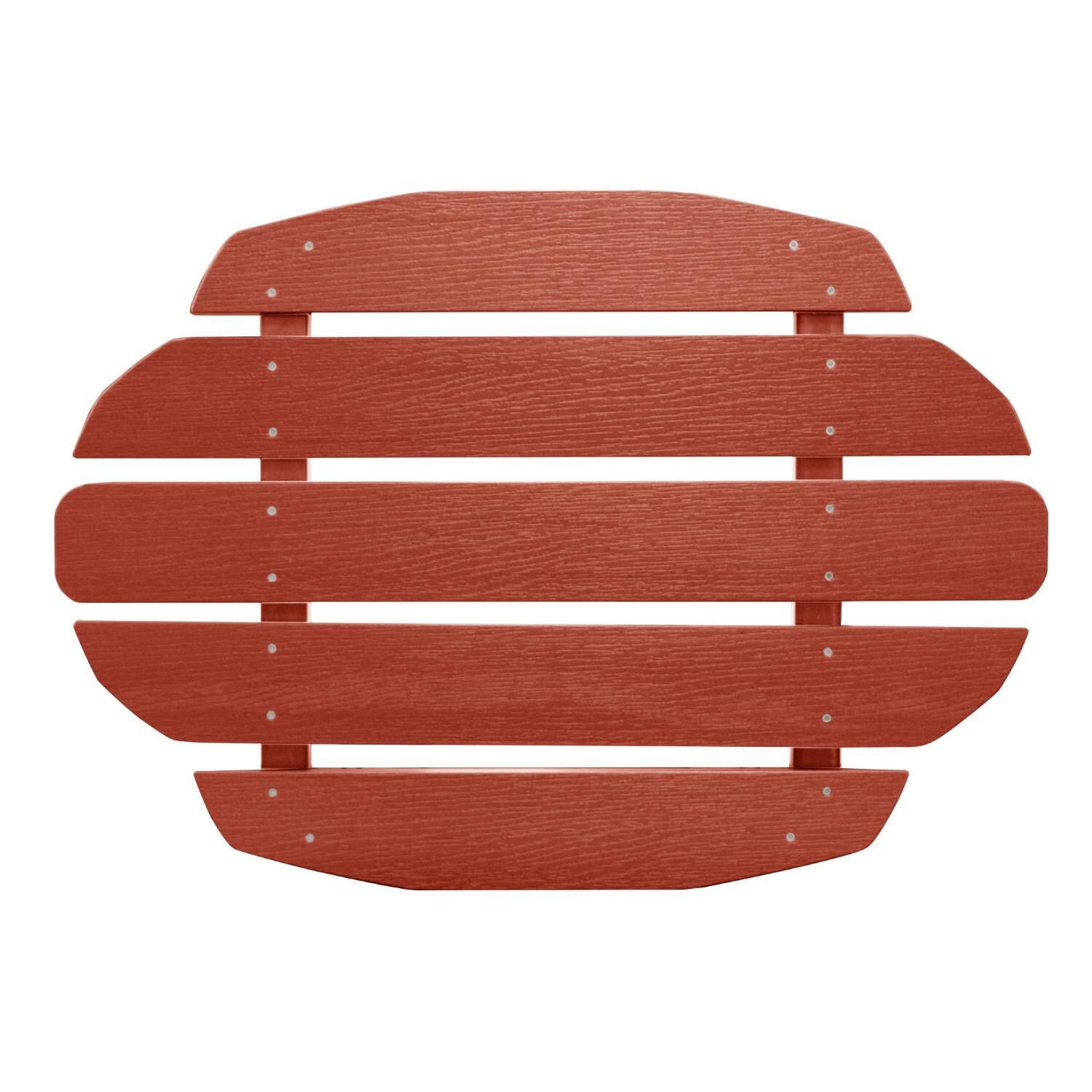 Lakeview The Charmville Side Table - Rustic Red - Top thumbnail