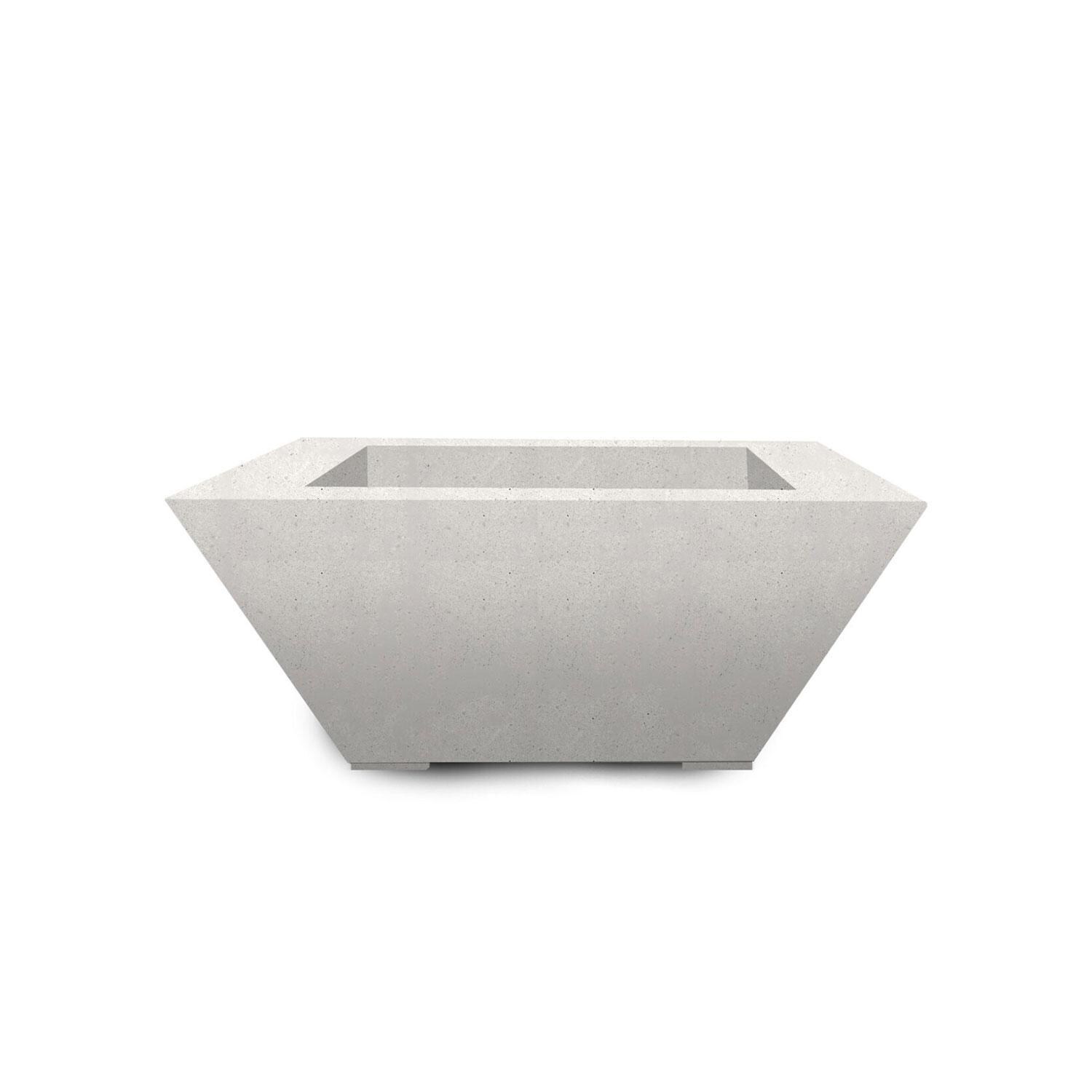 Lakeview Pelican View Propane Fire Bowl W/ PH Ignite - Ultra White Finish - White Background thumbnail