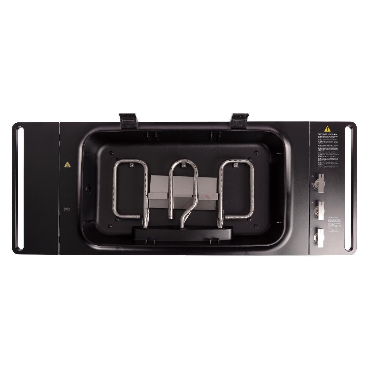 Everdure HBG3BUS FURNACE 52-Inch 3-Burner Propane Gas Grill With Stand - Burners thumbnail