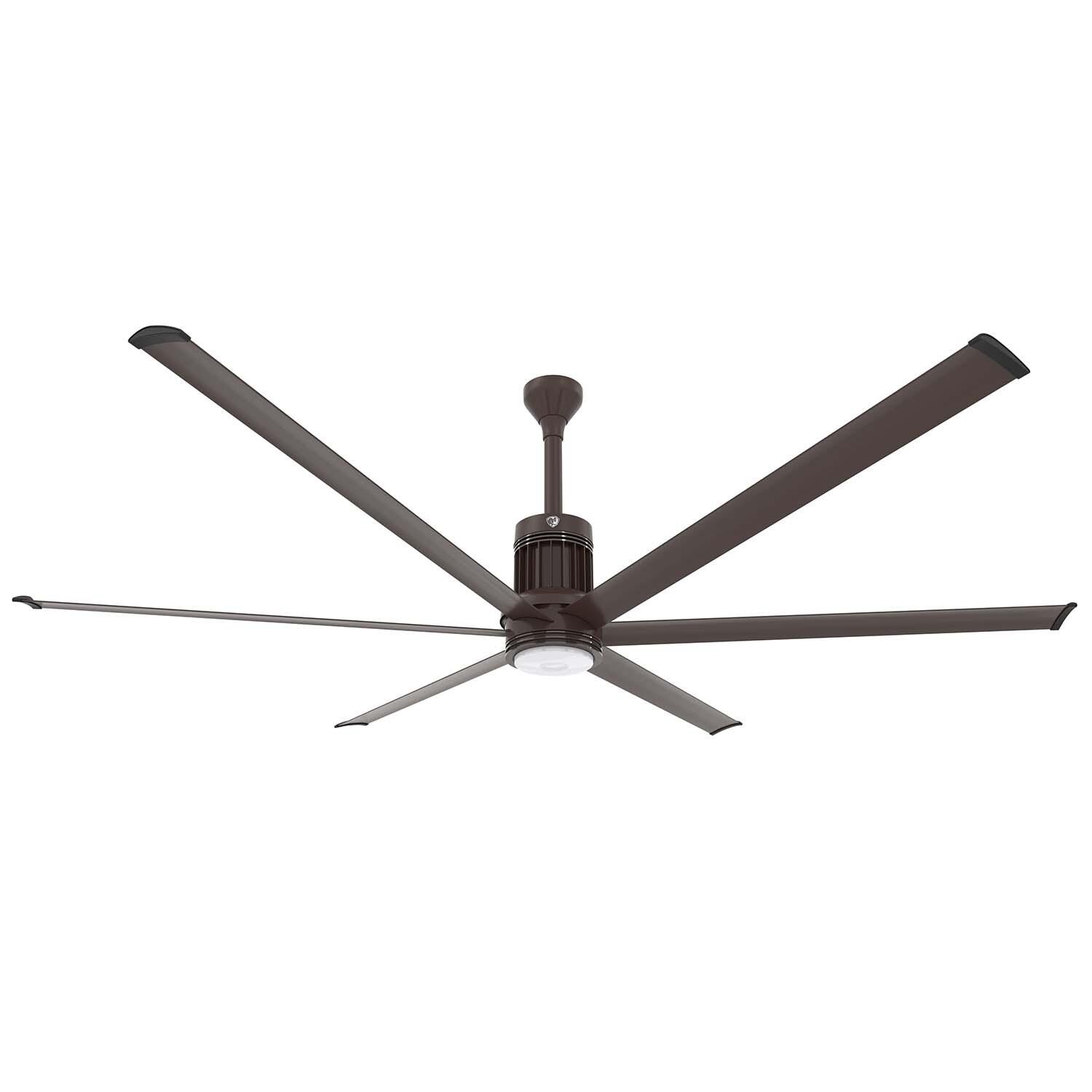 Big Ass Fans MK-I61-081906A730I12 96-Inch i6 Ceiling Fan Universal Mount W/12-Inch Ext Tube Oil Rubbed Bronze - With Light (Sold Separately) thumbnail
