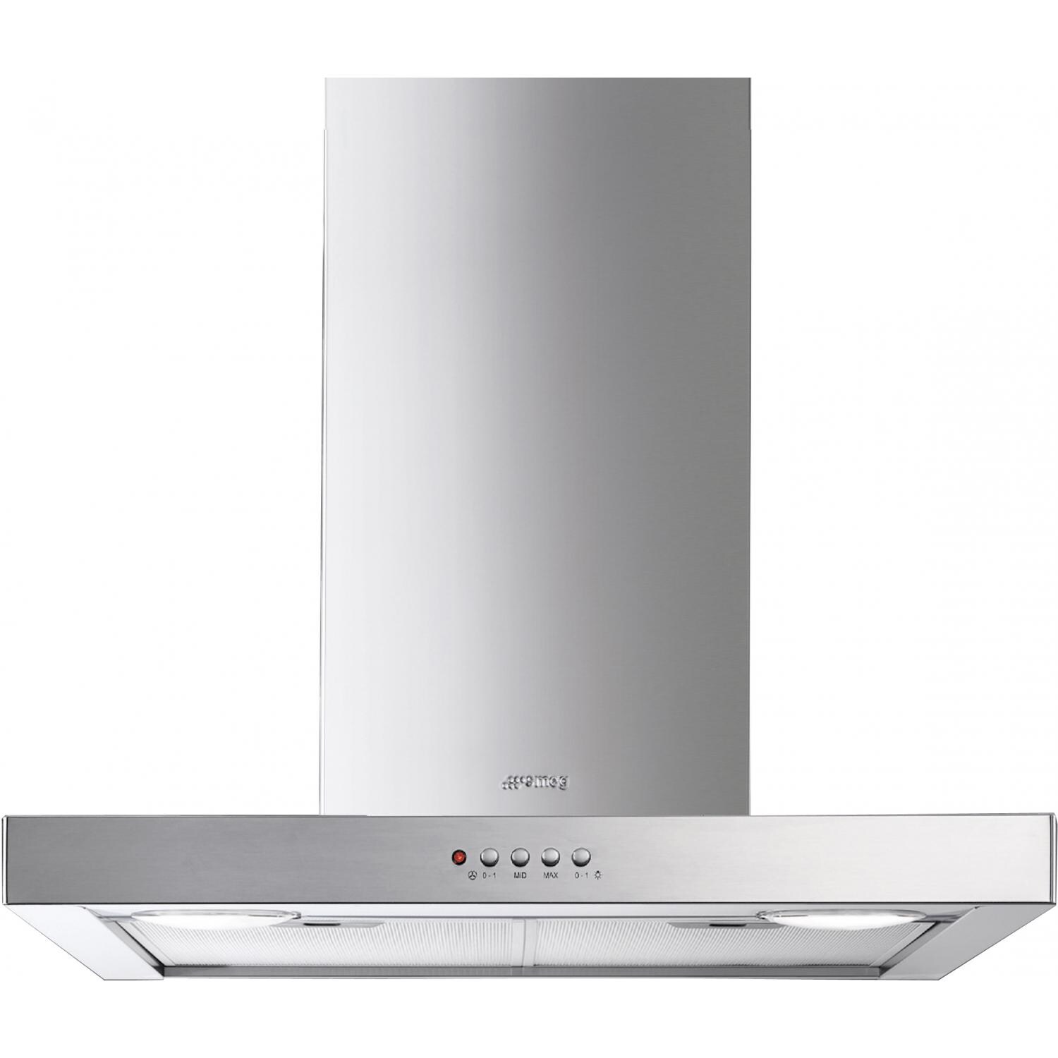 SMEG 24-Inch Stainless Steel Wall Mount Vent Hood - KSM24XU thumbnail