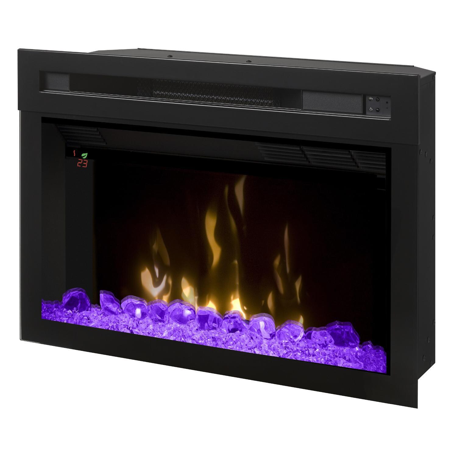 Dimplex - GDS25GD-1414HC - 25-Inch Multi-Fire XD Electric Firebox - Acrylic Ice Embers - Purple thumbnail