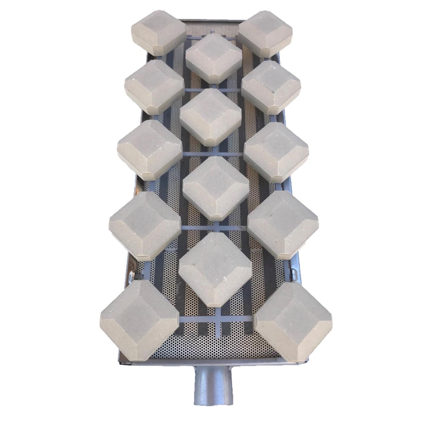 AfterBurner-IR Infrared Burner For DCS Grills w/ Stainless Steel Tubular Burner- 210617P-ABIR