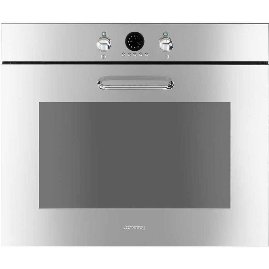 Smeg Evolution 27-Inch Built-In Electric Multifunction Wall Oven - Stainless Steel - SC770U