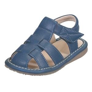 Squeak Me Shoes Boys Sandal Toddler Shoe Size 8 Navy BBQGuys