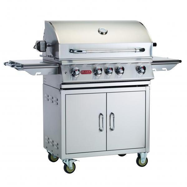 Bull Angus 30-Inch 4-Burner Natural Gas Grill Cart - 44001