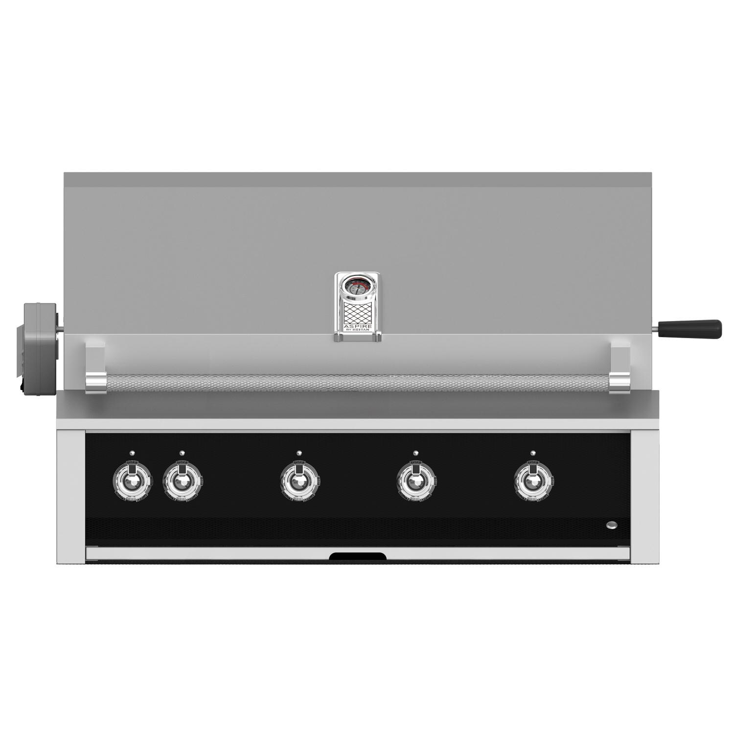Aspire By Hestan 42-Inch Built-In Natural Gas Grill With Sear Burner & Rotisserie - Stealth - EMBR42-NG-BK thumbnail