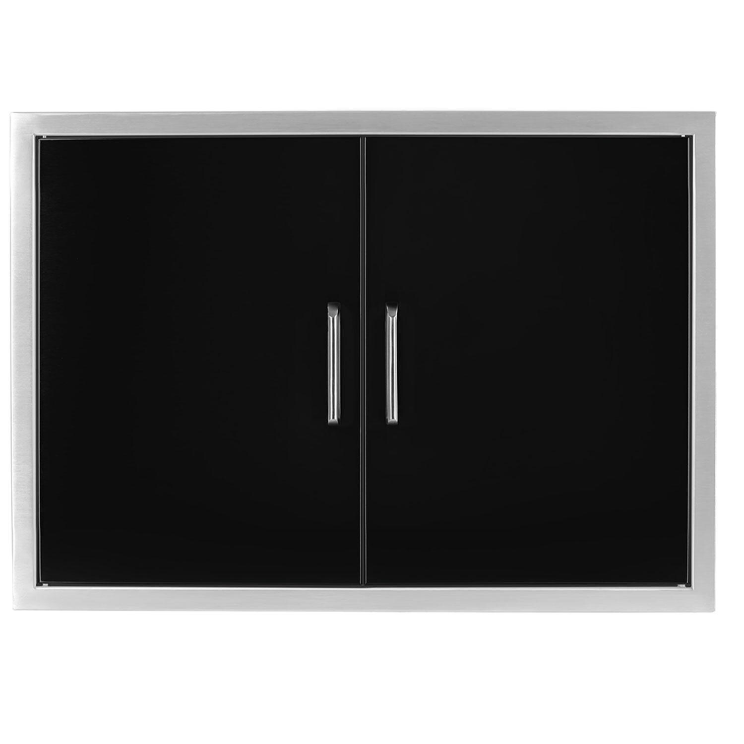 Wildfire WFDDR3021-BSS 30 X 21 Black 304 SS Double Access Door - Display - White Background thumbnail