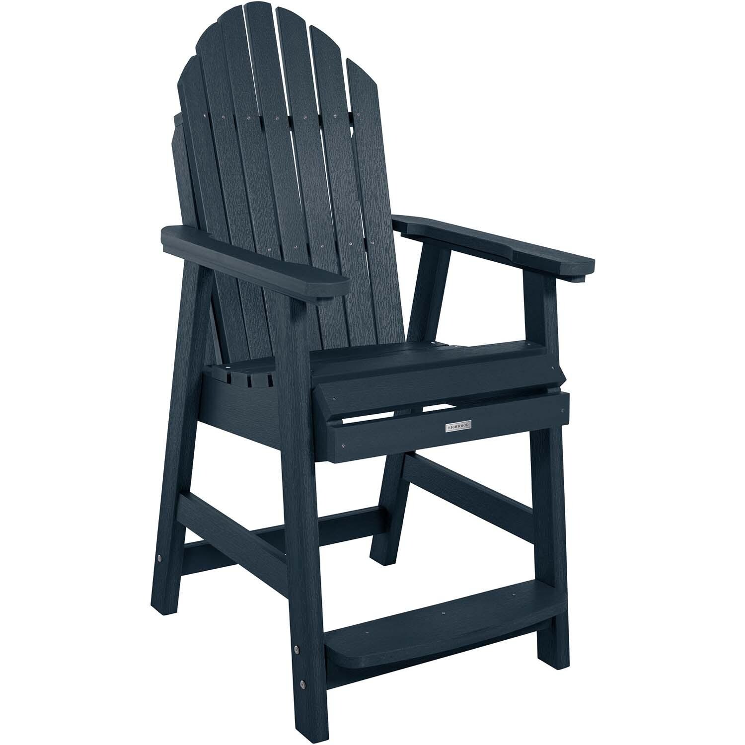 Dream Bay Counter Deck Chair in Federal Blue by Lakeview Outdoor Designs - White Background thumbnail