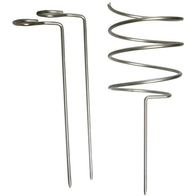 Vinotemp EP-RACK003 Epicureanist Wine Bottle & Glass Holding Stakes Full View