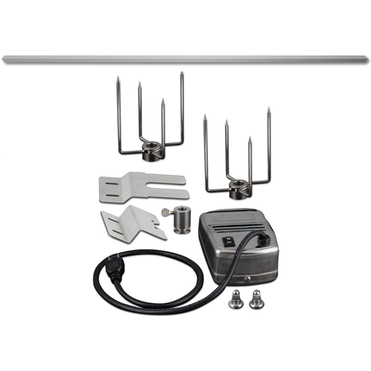 Included Stainless Steel Rotisserie Kit thumbnail