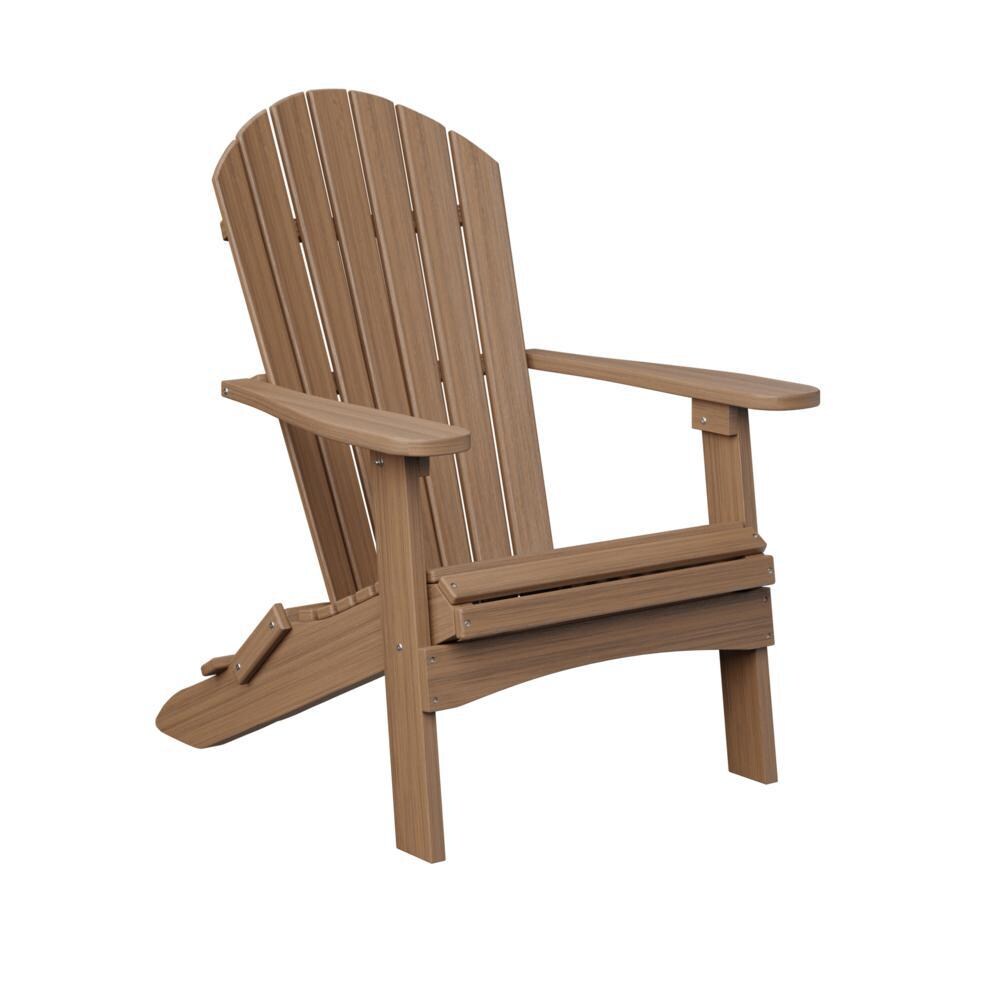 Berlin Gardens Comfo Back Folding Adirondack Chair - Antique Mahogany thumbnail