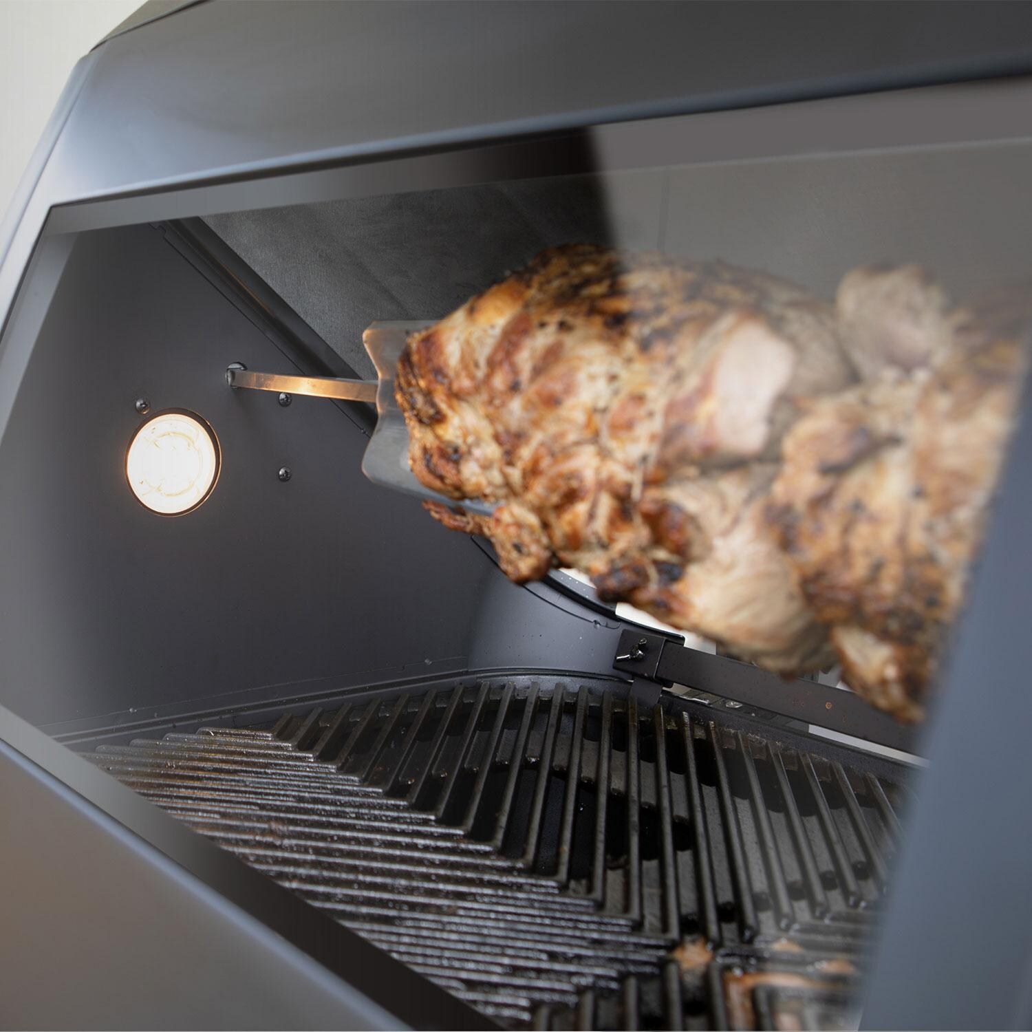 Everdure HBG3ROTISUS Rotisserie Kit Furnace 2B Grill - Light Inside Grill thumbnail