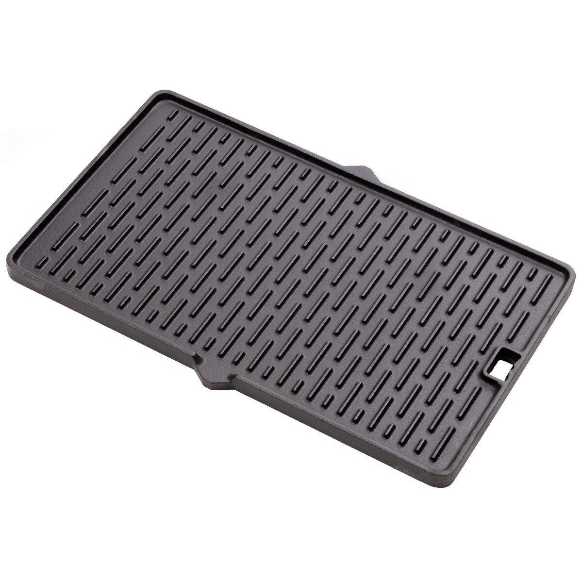 Weber 7404 Cast Iron Griddle - Showing Ridged Side thumbnail